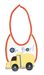 Mud Pie Oh Boy! Baby Dump Truck Bib
