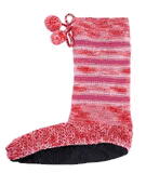 MukLucky Variegated Peach, Pink & White Slippers