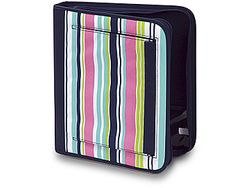 Navy Stripe Room It Up 3 Ring Binder