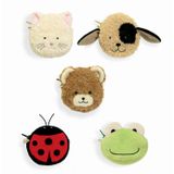 North American Bear Coin Purse - Dog, Cat, Frog, Bear and Ladybug