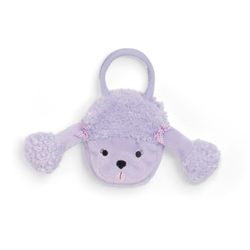 North American Bear Goody Bag Purple Poodle Face