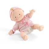 North American Bear Rosy Cheeks Doll Blonde Girl Stripes
