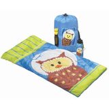 Oliver the Owl Kids Camping Sleeping Bag Set