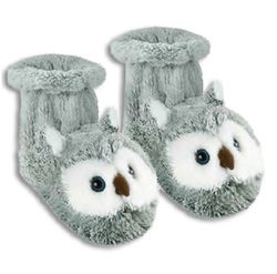 Aroma Home Owl Bootie Slippers