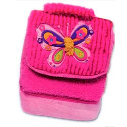 Pecoware Butterfly Best Buddy Two-Compartment Kids Lunch Sack