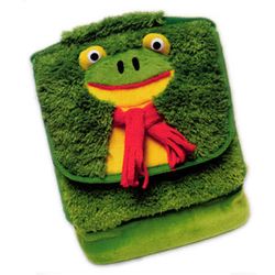 Pecoware Frog Best Buddy Two-Compartment Kids Lunch Sack