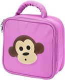 Pink Monkey Lunch Bag by Four Peas