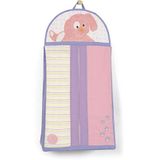 Pink or Blue Spunky Puppy Diaper Stacker by Gund