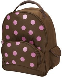 Pink Polka Dot Kids Backpack by Four Peas