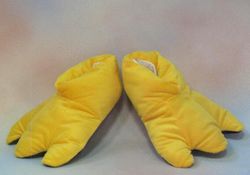 Plush Adult | Children Duck Feet Slippers-Discontinued