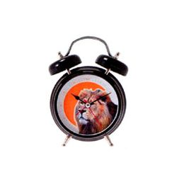 Present Time Lion Sound Alarm Clock
