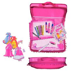 Princess Magnetic Travel Art Set Lap Desk by Pecoware