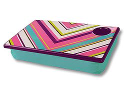 Room It Up Chevron Stripe Portable Lap Desk