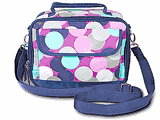 Room It Up Confetti Dot Crossbody Lunch Tote Bag