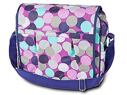 Room It Up Confetti Dot Messenger Bag