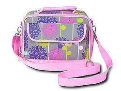 Room It Up Floral Burst Crossbody Lunch Tote Bag