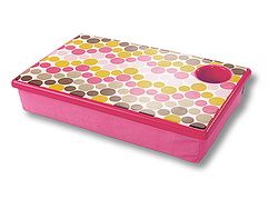 Room It Up Pop Dots Portable Lap Desk