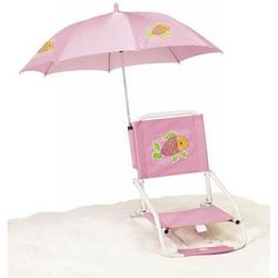 Sandy The Fish Kids Beach Chair & Umbrella