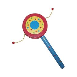 Sassafras Kids Stripe Monkey Drum