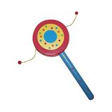 Sassafras Kids Stripe Monkey Drum