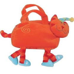 Sassafras Meow Cat Sleepwalkers Overnight Bag