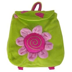 Sassafras Plush Flower Backpack
