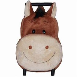 Sassafras Plush Harriet the Horse Pull-A-Long Backpack