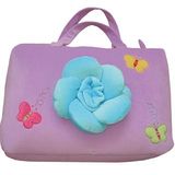 Sassafras Plush Lavender Flower Power Bag