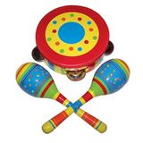 Sassafras Stripe 3-Piece Musical Gift Set