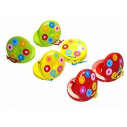 Set of 2 Wooden Kids Castanets by Tatiri