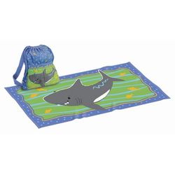 Shark Kids Pool & Beach Towel & Backpack Set