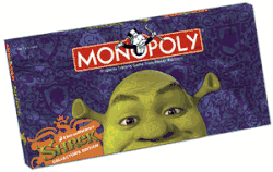 Shrek Collectors Edition Monopoly Game by USAopoly
