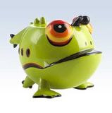 Silly Saver Ceramic Frugal Frog Money Bank