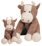 Sock Cow by Sock Monkey