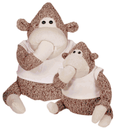 Sock Gorilla by Sock Monkey