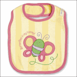 Stephen Butterfly Joseph Baby Bib
