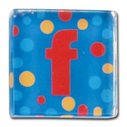 Stephen Joseph Acrylic Small Talk Magnet Letter F