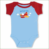Stephen Joseph Airplane Baby Romper *Retired*