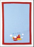 Stephen Joseph Airplane Burp Cloth