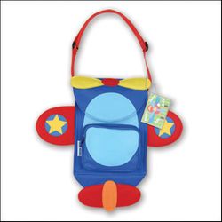 Stephen Joseph Airplane Snack Sac