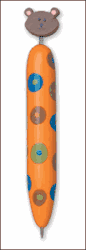 Stephen Joseph Bear Jiggly Jotter Pen