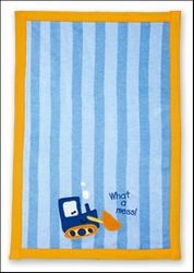 Stephen Joseph Construction Burp Cloth
