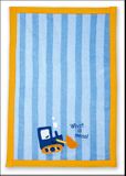 Stephen Joseph Construction Burp Cloth