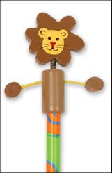 Stephen Joseph Doodle Dudes Lion Pencil 