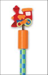Stephen Joseph Doodle Dudes Train Pencil 