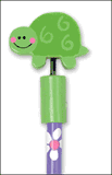 Stephen Joseph Doodle Dudes Turtle Pencil 
