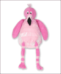 Stephen Joseph Flamingo Silly Sacs Backpack