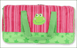 Stephen Joseph Frog Get Up And Go Duffle Bag