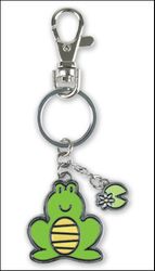Stephen Joseph Frog Keychain