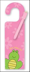 Stephen Joseph Frog Write and Wipe Door Hanger